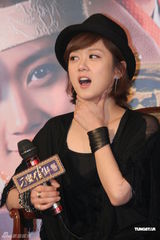 组图：张娜拉台湾宣传新戏 透露曾有想婚念头