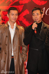 组图：赵文卓亮相赵氏孤儿首映 这个赵父有点酷 