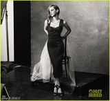 组图：赫敏艾玛沃特森复古优雅扮早熟贵妇