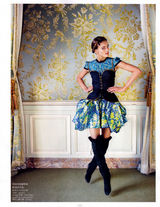 高清图：立陶宛超模艾迪塔登杂志演绎公主日记