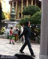 组图：张翰郑爽被拍甜蜜同游泰国恋情曝光