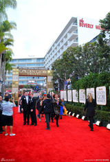 高清组图：第67届金球奖颁奖礼 红毯外围一览