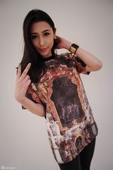 组图：柯震东绯闻女友程颖婕自拍美图