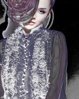 高清组图：韩星IVY新专辑写真 眼神迷离另类迷幻