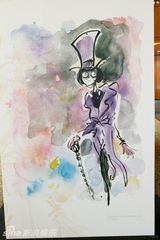 幻灯图：蒂姆-伯顿手绘草图亮相戛纳 囊括经典