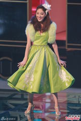 组图：本届港姐冠军陈凯琳比赛瞬间