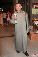 组图：马浚伟回TVB拍剧 与杨怡合演一对