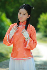 组图：《新京华烟云》阚清子演姚莫愁学生味足