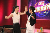 组图：小陶虹做客《超级访问》与李静PK舞技