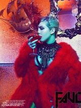 组图：绵羊音女伶渔网罩露双莓 黑纱蒙面神秘