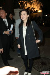 组图：陆川戴立忍曾宝仪等现身张震婚礼