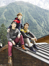 高清图：JYJ户外品牌秋冬写真展自由奔放魅力