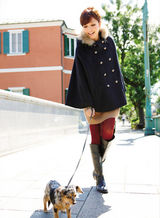 组图：日本人气模特菅原沙树示范50款日系搭配