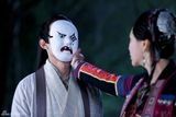 组图：《笑傲江湖》张天阳造型酷似无脸男