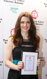 幻灯图集：裘德-洛和蕾切尔-薇姿伦敦获奖