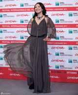 高清组图：章子怡长裙亮相罗马电影节珠光宝气