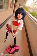 组图：16岁徐娇COS动漫美少女 假小子华丽变身