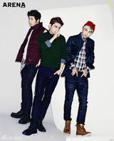 组图：韩团TEENTOP时尚写真 变身休闲帅酷男