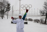 幻灯：刘岩火炬传递接受考验 与陈奕迅为冬奥加油