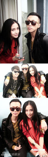 组图：Angelababy出席巴黎时装展 成全场焦点