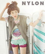 高清组图：韩情崔江熙时尚写真随性可爱