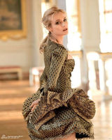 组图：黛安-克鲁格登杂志封面 化身宫廷贵妇