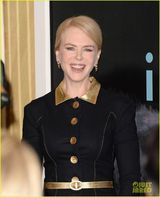 组图：基德曼塞隆黑白双煞同场竞艳