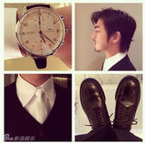 组图：陈柏霖亮相上海时装周 英伦绅士造型抢镜